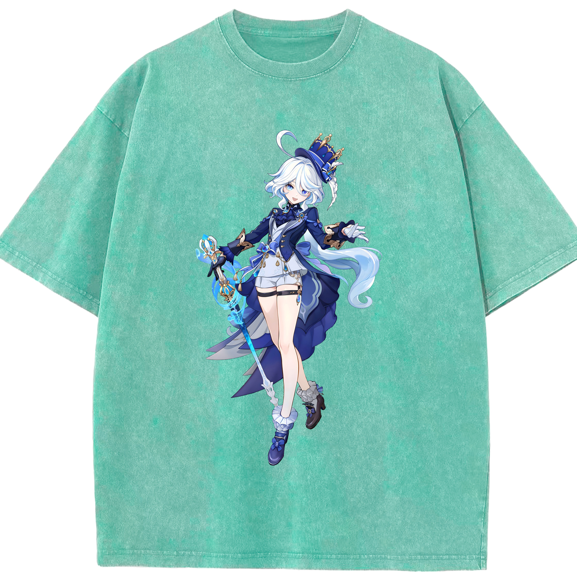 （画像用） ちいかわ ちいかわ Chii-kawa chiikawa 綿100% ヴィンテージ風 半袖Tシャツ（フロントプリント）
